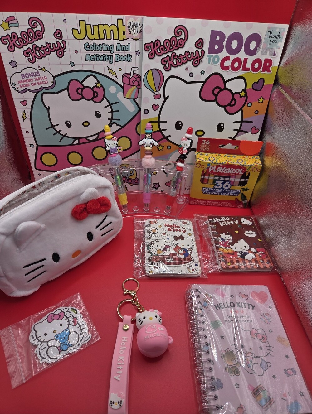 New Little Girls Hello Kitty Boardem Buster Bundle